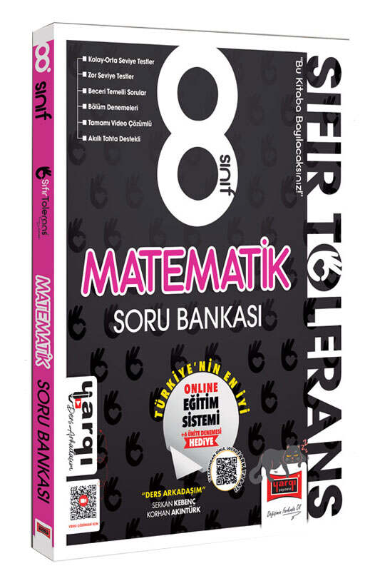 Yargı Ders Arkadaşım 8.Sınıf Sıfır Tolerans Matematik Soru Bankası